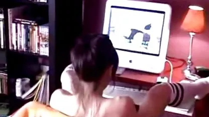 Sexy chica anhela el amor asiaticas teniendo orgasmos